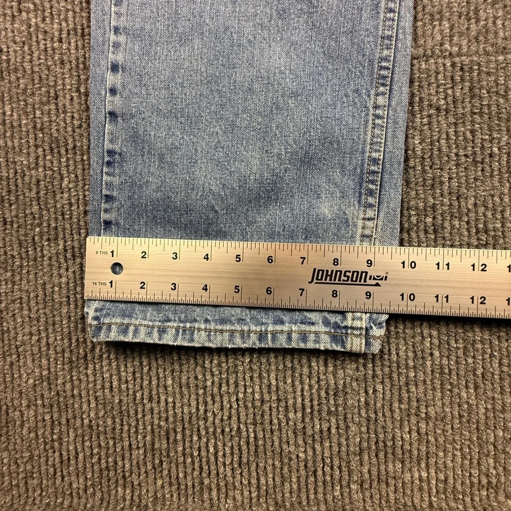 Levis 559 Relaxed Straight Leg Jeans Mens 38x30 Light Wash Blue Denim 00559-0377